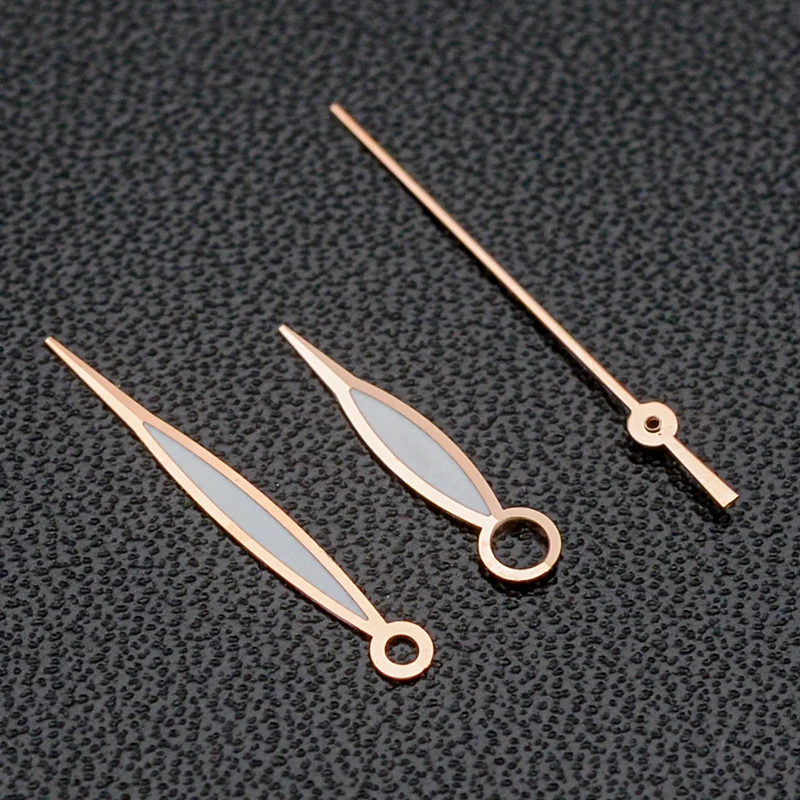 2824 Hands 9*14*14mm Silver Rose Watch Hands Pointer Fits for ETA 2824 Automatic Movement Seiko Watch Replace Parts