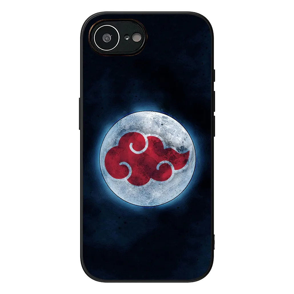 Cartoon Akatsuki Pain Naruto Logo Phone Cover Case