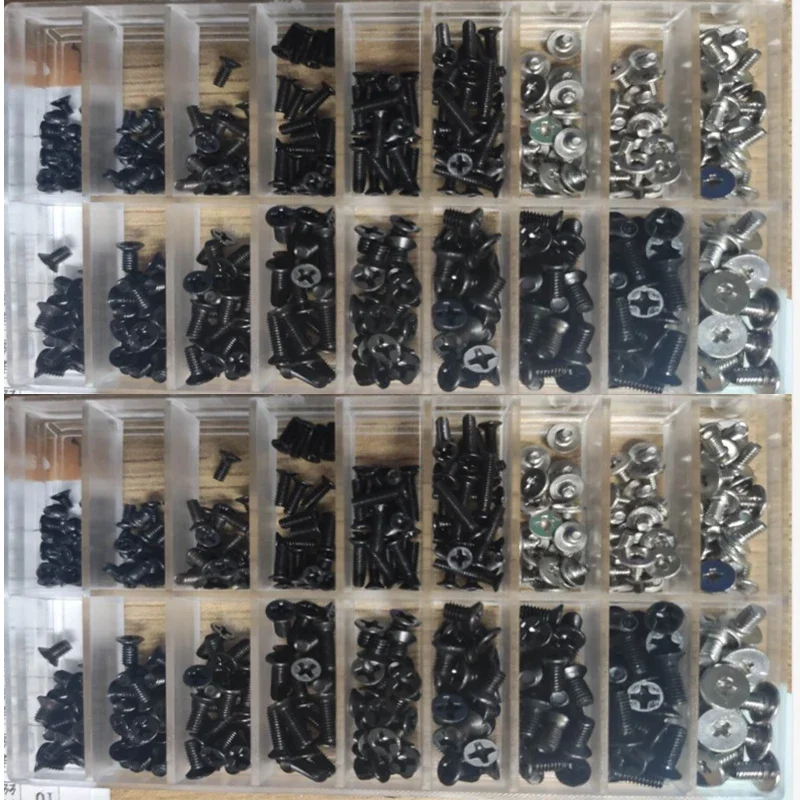 360Pcs M2 M2.5 M3 Macchina Laptop Notebook Viti A Testa Piatta Kit Di Ricambio Per Dell Sony Ibm Hp Lenovo Screw