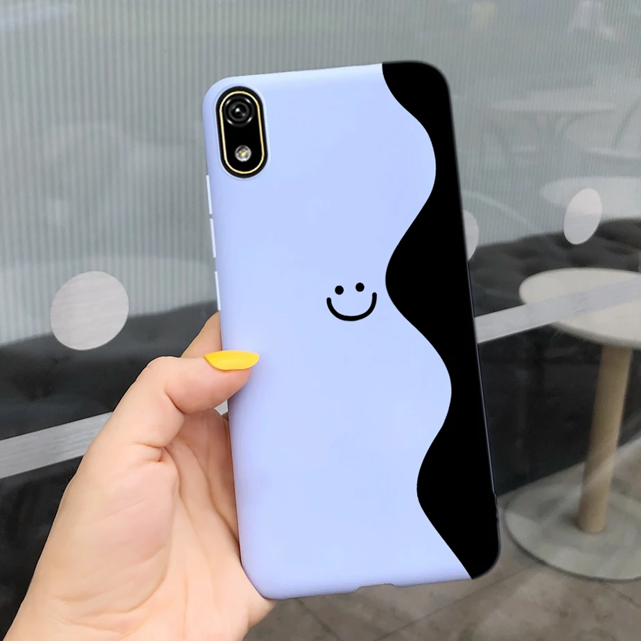 Stylish Painted Silicone Soft TPU Phone Case - Protective Back Cover Bumper