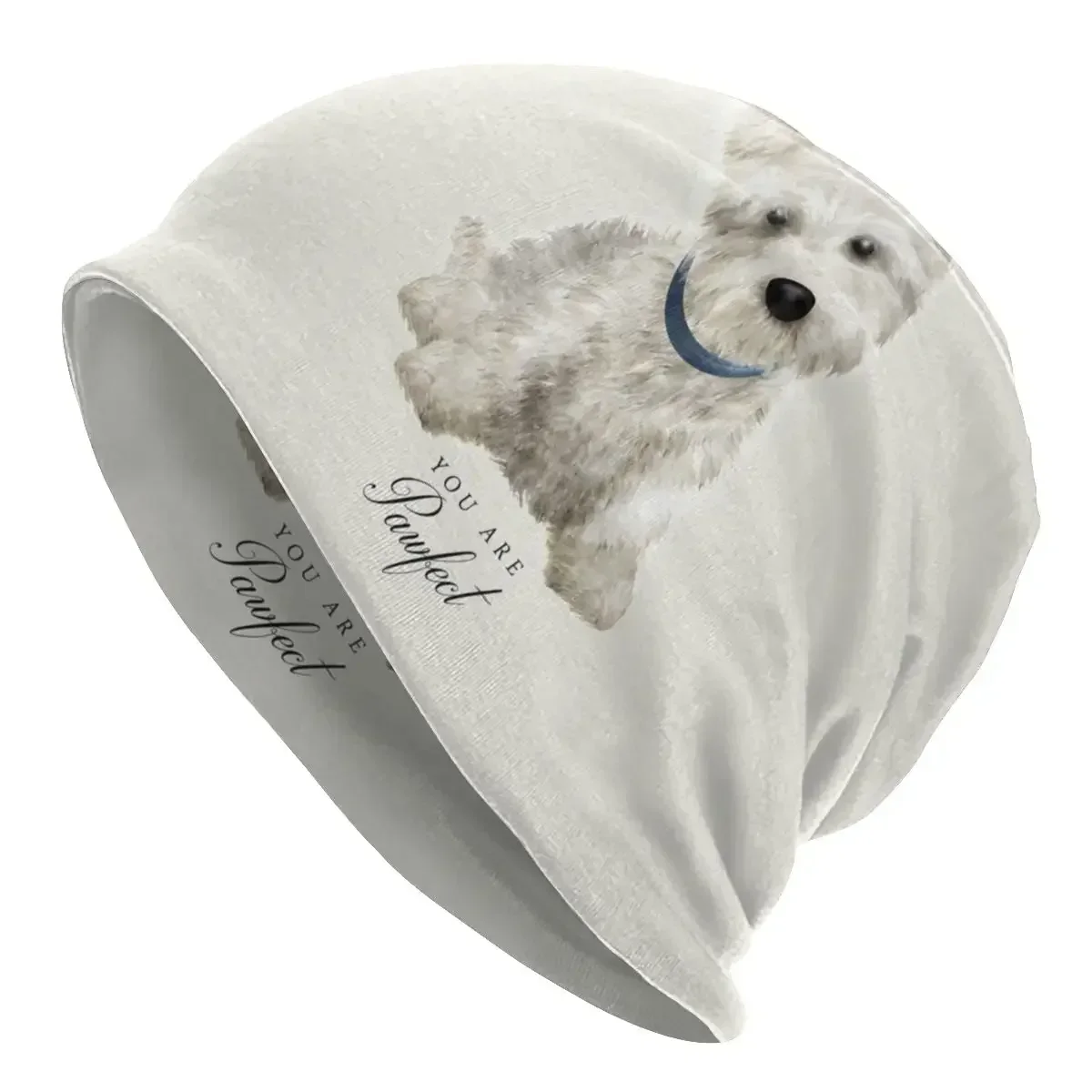 

Шляпа West Highland White Terrier Dog, женская и мужская стильная шапка унисекс для взрослых, теплые зимние шапочки, облегающие шапки, шапка