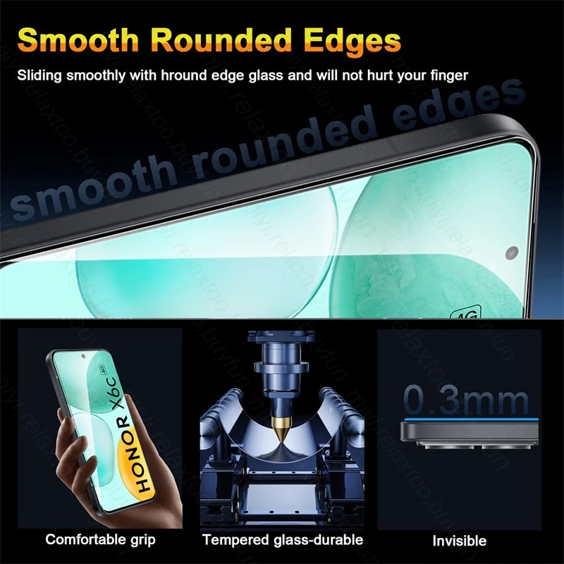 Premium 9H Clear Tempered Glass Screen Protector - 1 to 5 Pieces