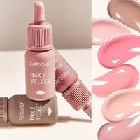 Febble 6 Color Matte Lip Gloss Nude Velvet Liquid Lipstick Multifunctional Long-lasting Lip Cosmetics Suitable for Autumn Winter 1