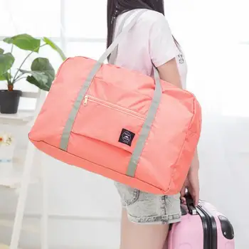 Borsa da Viaggio Pieghevole, Borsa Portaoggetti da Viaggio, Borse per Bagagli, Abiti, Accessori, Picnic, Trasloco, Grande Borsa a Mano