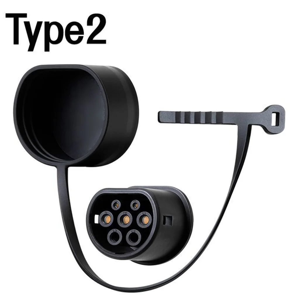 Type 2 EV Charging Dustproof Protective Cap Connector Cover Charging ...