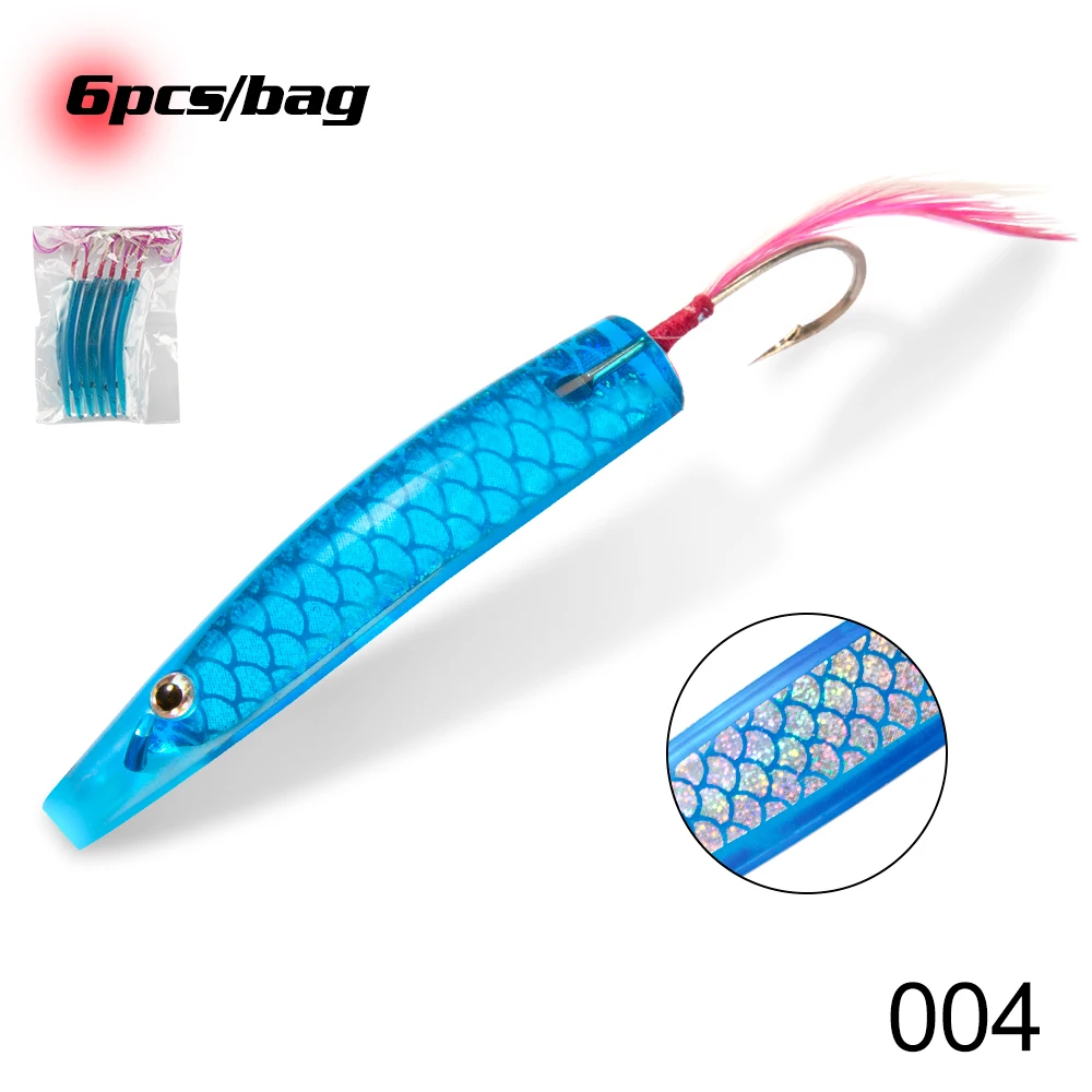 Spoon Riversurf Yumizuno 6pcs Spoon Lures For Pike - 45mm/60mm