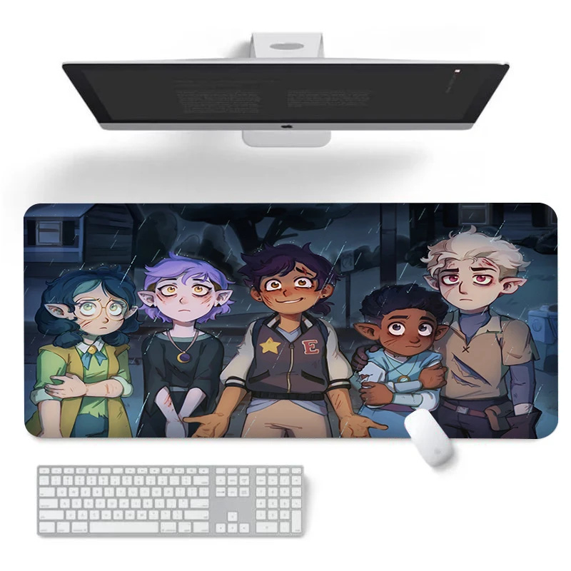 

Keyboard Pad Mouse The Owl House Xxl Mousepad Anime Computer Tables Deskmat Large Desk Mat Playmat Deskpad Gamer Cabinet Kawaii