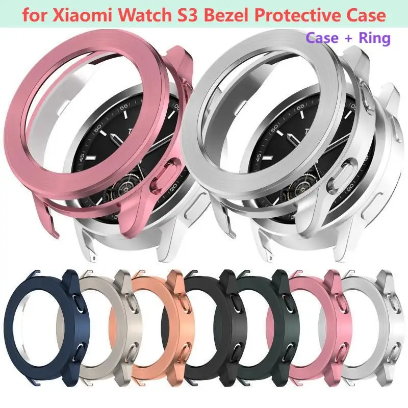 Durable TPU & PC Protective Watch Case with Bezel - Anti-Scratch Cover