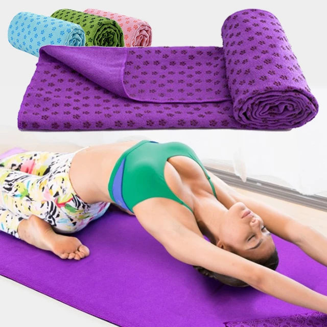 Toalla Antideslizante Para Esterilla De Yoga Con Puntos, Manta De Yoga De  Microfibra Suave Absorbente Portátil Con Bolsa De Almacenamiento, 183x85cm,  1 Ud. - Temu Mexico