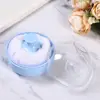 Useful Dry Powder Puff Fluffy ABS Baby Talcum Powder Container with Puff  Reusable Powder Puff Box Makeup Tools 1