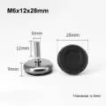 M6x12x28mm