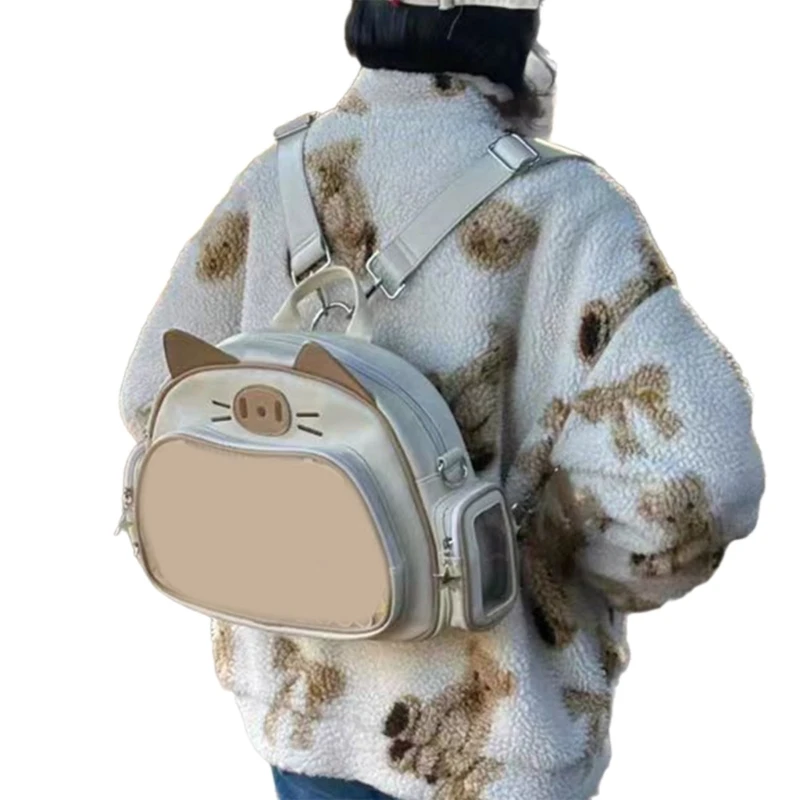 Distinctive Single Shoulder Bag Fashionable and Functional Crossbody Purse Travel Casual Daypacks for Women Girls E74B