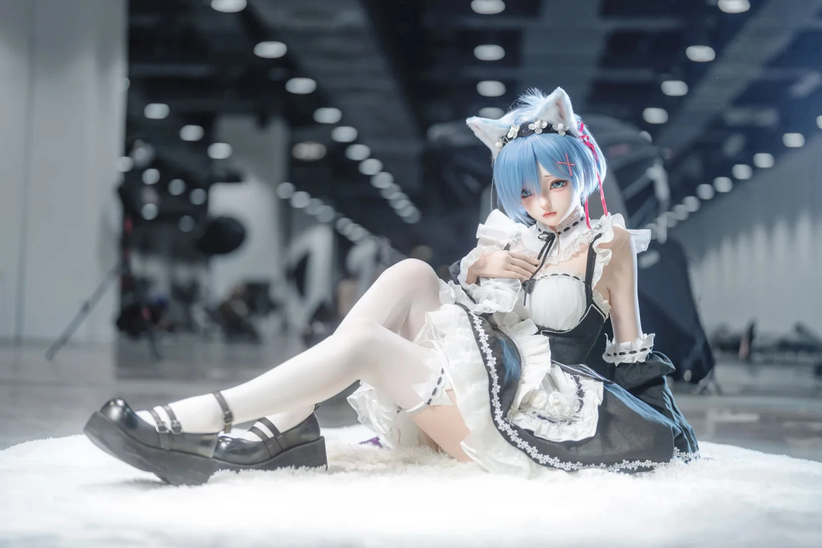 Re Zero Rem Royal Guard Mask Cosplay Prop
