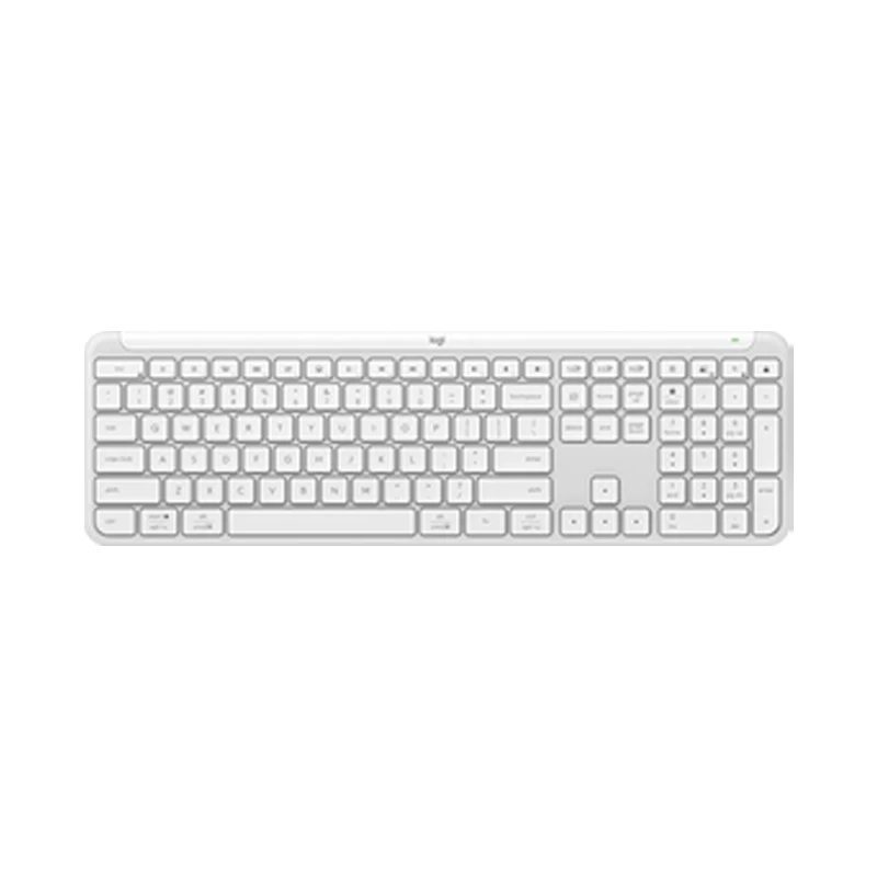 Бездротова клавіатура Logitech K950, кнопка Easy Switch, USB-приймач Logi Bolt, підключення Bluetooth