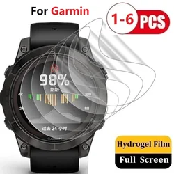 Premium Hydrogel Screen Protector for Garmin Fenix Series - Ultra - Thin Protective Film (Fenix 6x Pro)