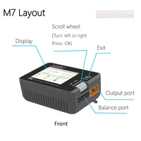 ToolkitRC M7 200W 10A DC Balance Charger Discharger for 1-6S Lipo Battery With Voltage Servo Checker ESC Tester Receiver LCD IPS - Image 5