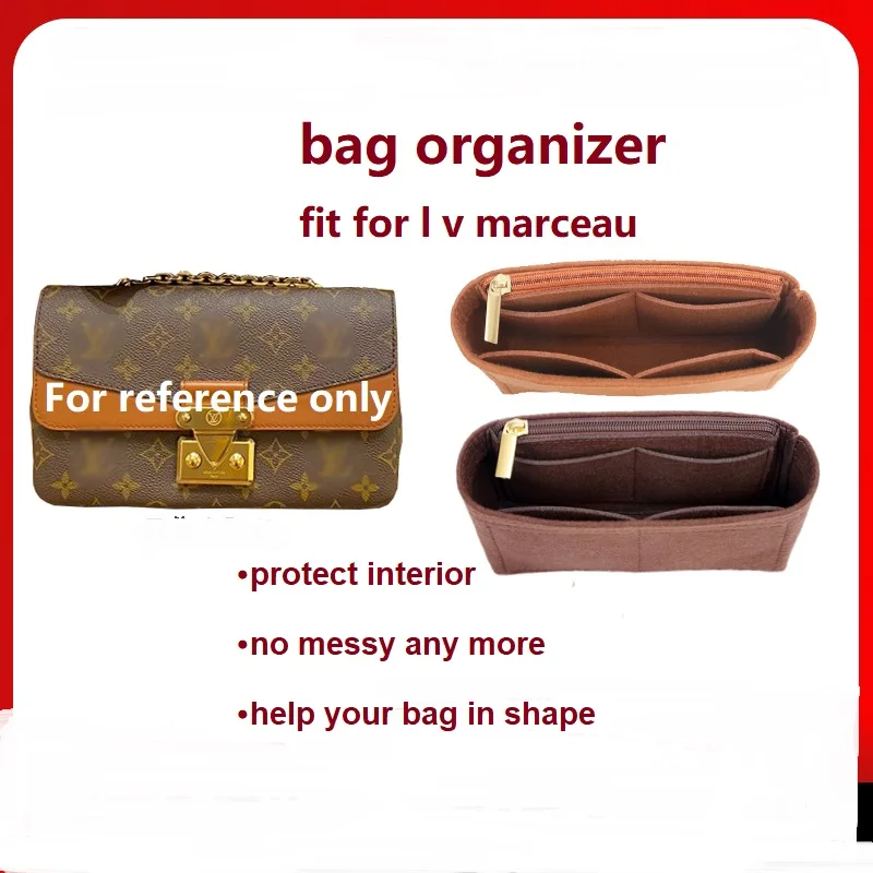 【Only Sale Inner Bag】Bag Organizer Insert For Lv MARCEAU Organiser Divider Shaper Protector Compartment