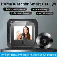 New 2.4 Inch Peephole 120° Smart Digital Door Viewer Camera Security Monitor 240x320 HD Visual Doorbell 300000 Pixels Resolutio - Image 2