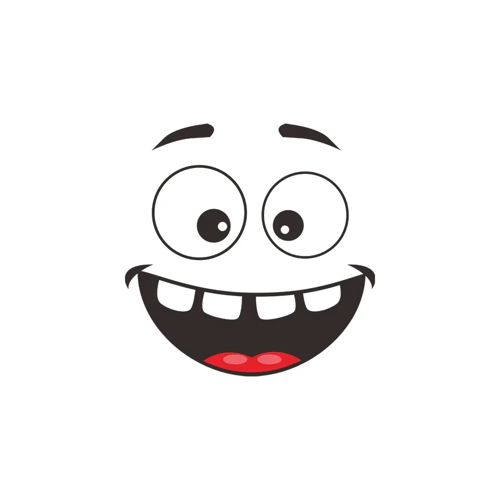 Creative Self-adhesive Toilet Stickers Funny Smiling Face Toilet Seat Lid Decorative Stickers Waterproof Fun DIY Wall for toilet seat stickers,toilet wall stickers,toilet stickers,vinyl stickers