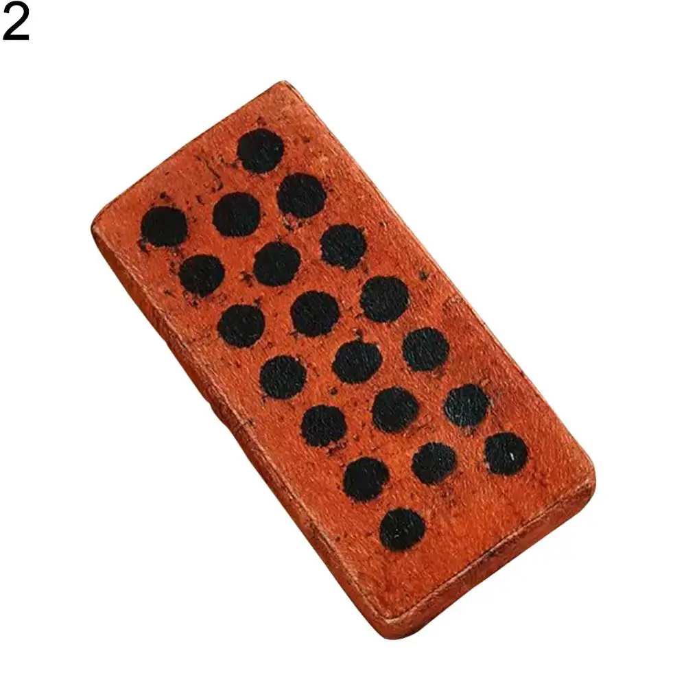 Cushion Simulation Red Brick Pillow Brick Solid brick hollow brick wood block Ornaments Block Pillow Office Nap Rest Sponge Cush 2