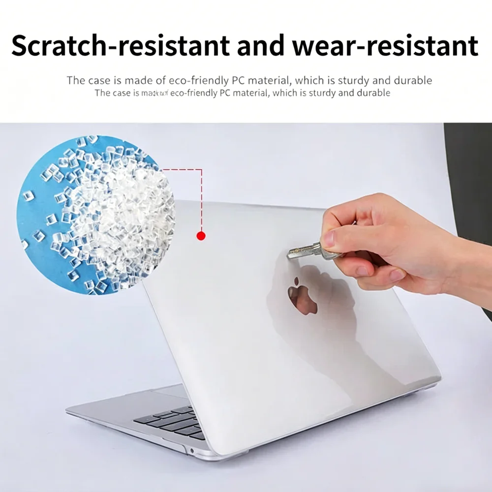 Crystal Clear Lightweight Slim Protective Laptop Cover