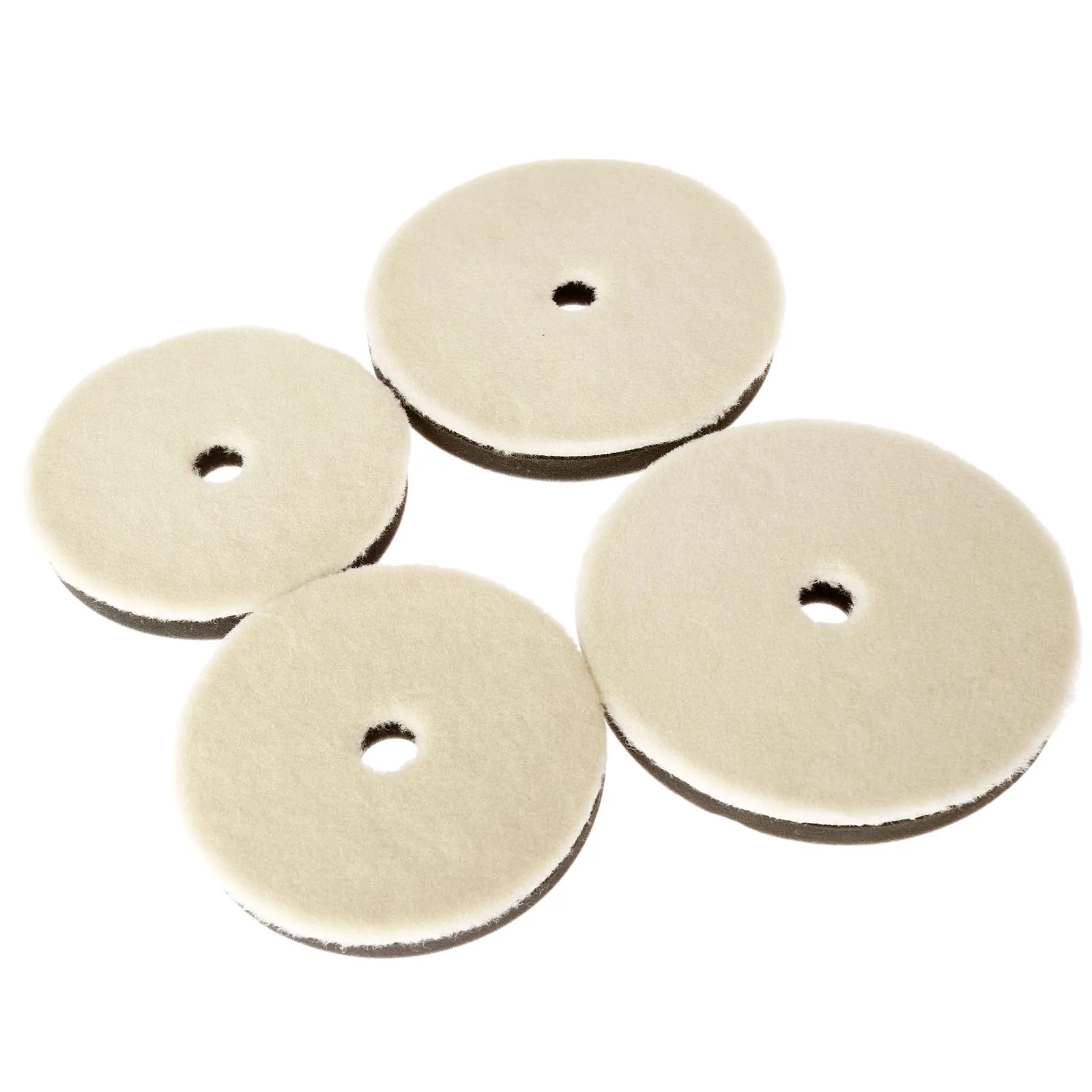 

DRELD 2Pcs 6/7 Inch Wool Waxing Polishing Buffing Pad For Car Polisher Buffing Grinding Polishing Wheel Disc for Care Cleaning