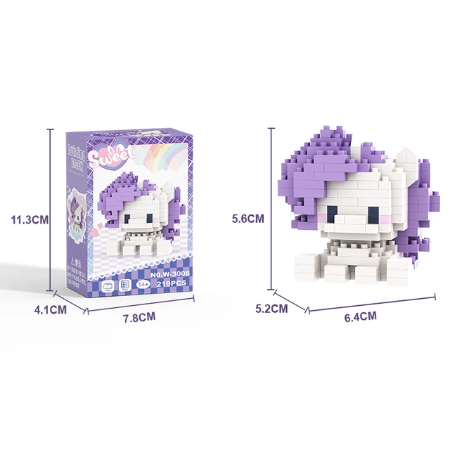 My Little Pony Friendship Is Magic Building Blocks  Princess Cadance Twilight Sparkle Building Blocks Cartoon Toys For kids gift 4