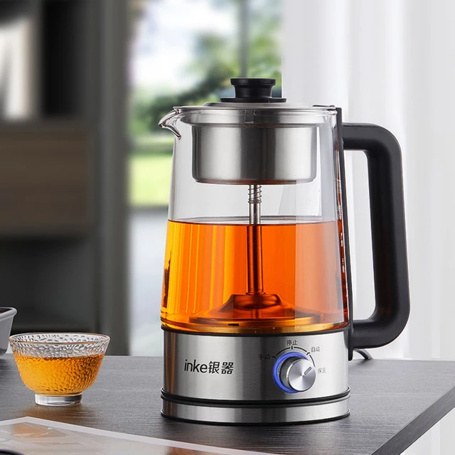 1.3L Electric Kettle Automatic Steam Spray Teapot with Filter  Multifunctional Glass Teapots Thermo Pot Home Boil Water Kettle - AliExpress
