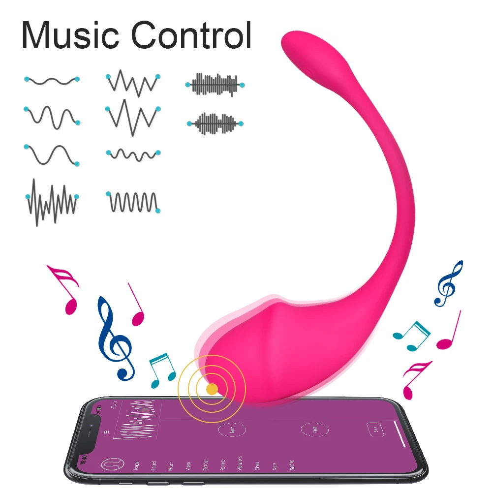 Wireless Sextoy Vibrating Egg Remote Vibrators Powerful App Control G Spot Dildo Vagina Massager Bluetooth For Women Clitoris 18 vaginal vibrators