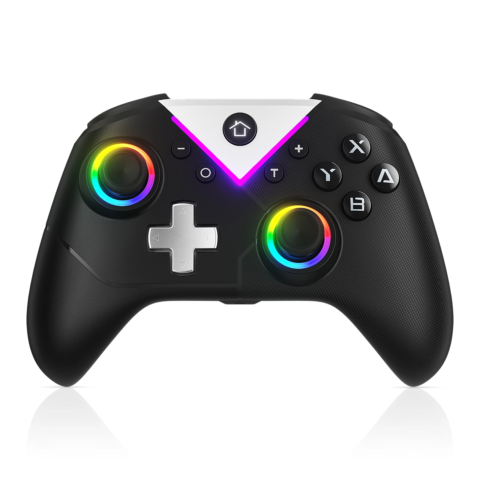 ตัวเลือกสินค้า จอยเกมมิ่งไร้สาย RGB ใช้งานได้ทุกแพลตฟอร์ม