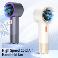 Ventilateur portatif haute vitesse, mini climatiseur portable avec six ventilateurs et 199 niveaux de réglage infini 2