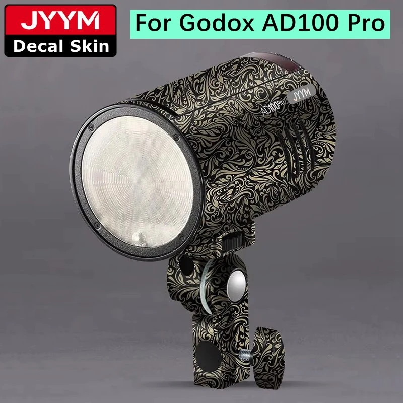 Godox AD100Pro용 플래시 스티커 데칼 스킨 비닐 랩 필름 보호 코트 AD..