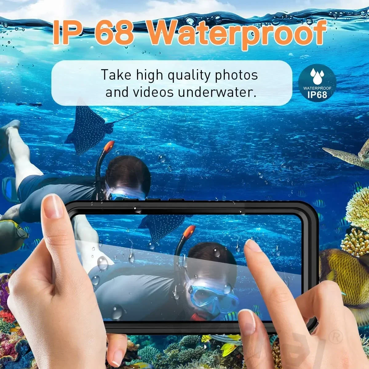 For Samsung Galaxy A54 5G Case Waterproof Shockproof Underwater Full Body  Cover