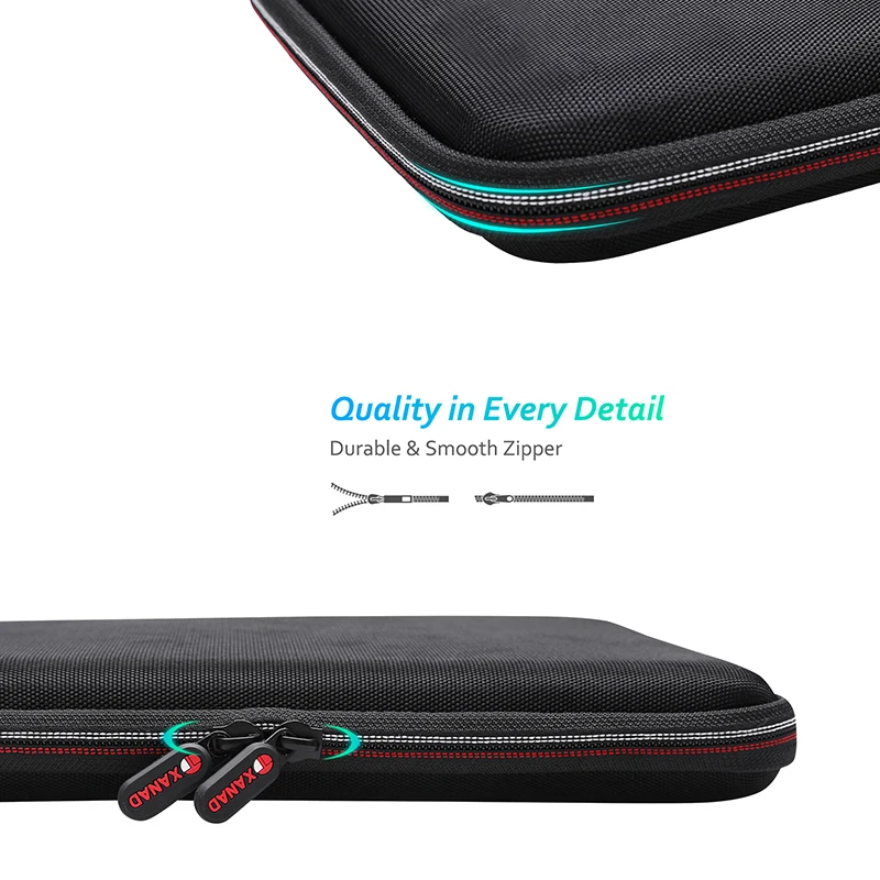 Xanad-estojo Rígido para Desenho Gráfico Tablet Transporte de Proteção Bolsa de Armazenamento para Wacom Ctl490dw-s Ctl-490db-s Ctl4100 - Imagem 4