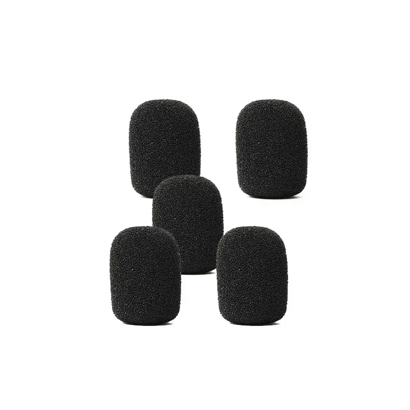 Small Foam Mini Microphone Covers For Headset Microphone Mic Cover For Headset Protection For
