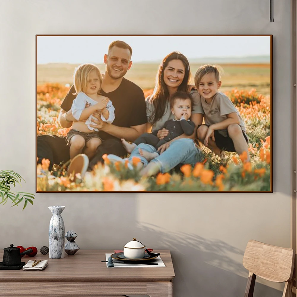 Poster con cornice - personalizzata con foto su