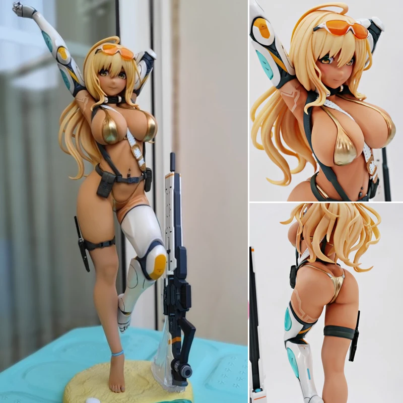 

1/6 Alphamax Skytube Anime Figure Girl Sniper illustration by Nidy-2D- DX ver PVC Action Figure Adult Collectible Model Toy Doll