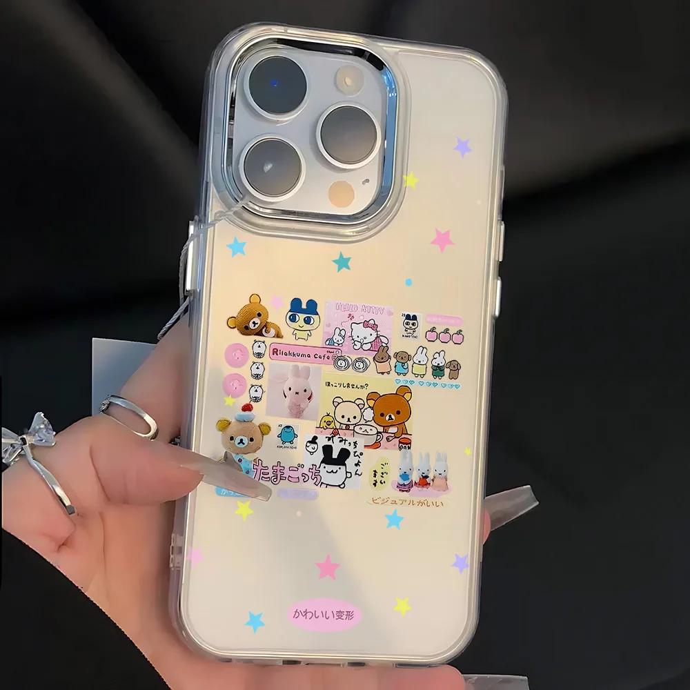 Cute Cartoon Role Tamagotchi Dog Transparent Soft Silicone Phone Case
