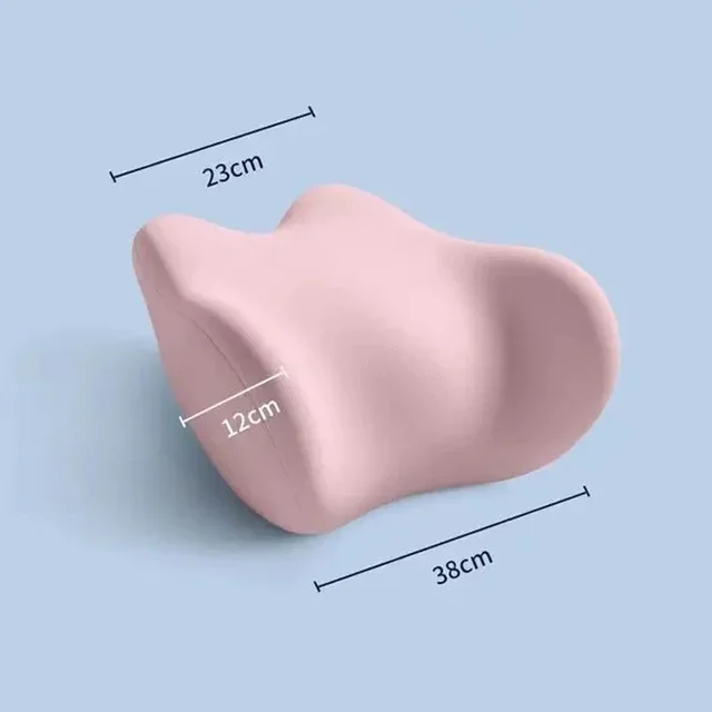 Lumbar Support Pad Lumbar Pad Sleep Pillow Ergonomic Waist Protection Soft and Comfortable Memory Cotton Back Support 6