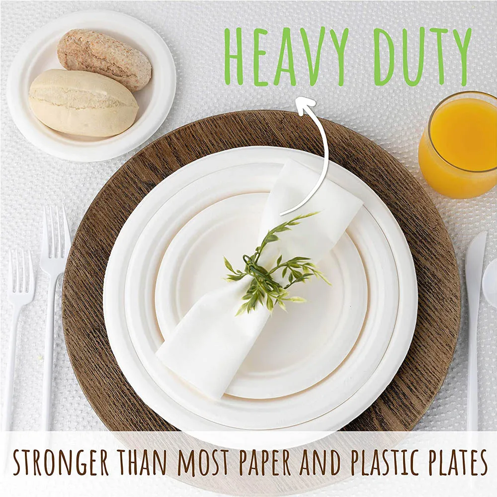 Chinet Paper Plates Compostable  Biodegradable Disposable Tableware - 50  Disposable - Aliexpress