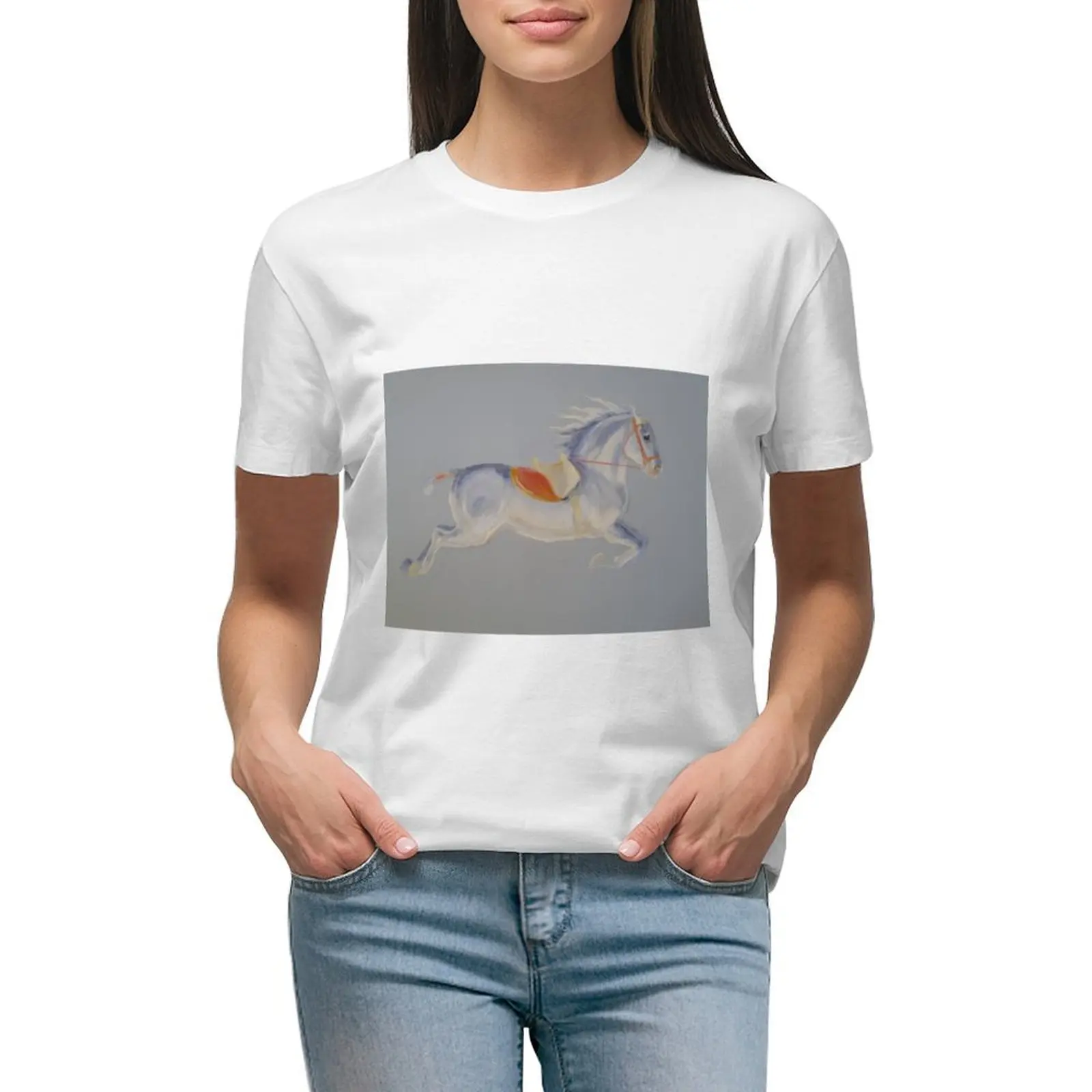 

Lipizzaner Horse T-shirt tees graphics white t-shirts for Women