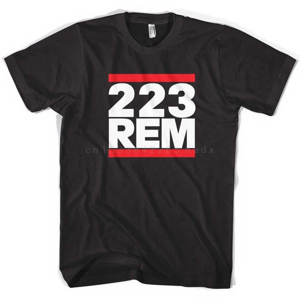 Maglietta Pistole 223 Remington 556 Gewehr Ar15 M16 Pirubed 44 Shooting Kaliber Militar 2. Anderung