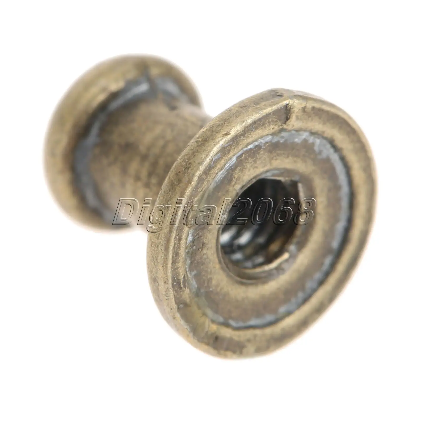 12Pcs Mini Jewellery Box Case Cupboard Cabinet Button Knobs Antique Brass Metal Furniture Kitchen Drawer Chests Pull Handle Knob