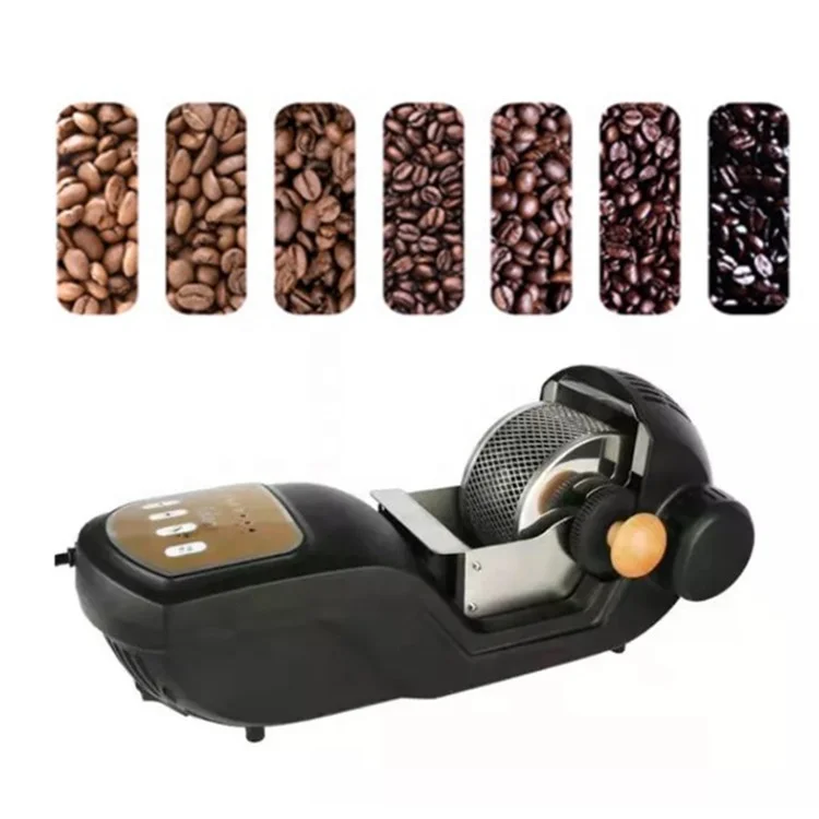 

220V Electric Coffee Roaster home hot air coffee bean roasting machine 200g 8-10mins roasting time