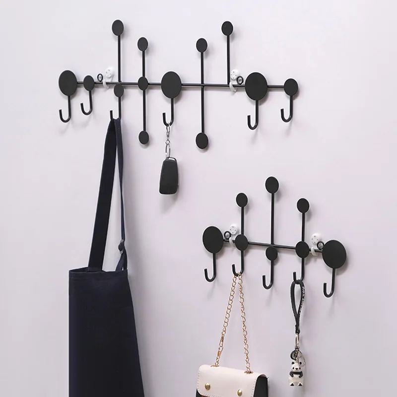 

Wall Hook Storage Nordic Creative Entrance Key Hanger Home Decoration Wall Hanging Fitting Room Coat Hook Wall Clothes Hanger