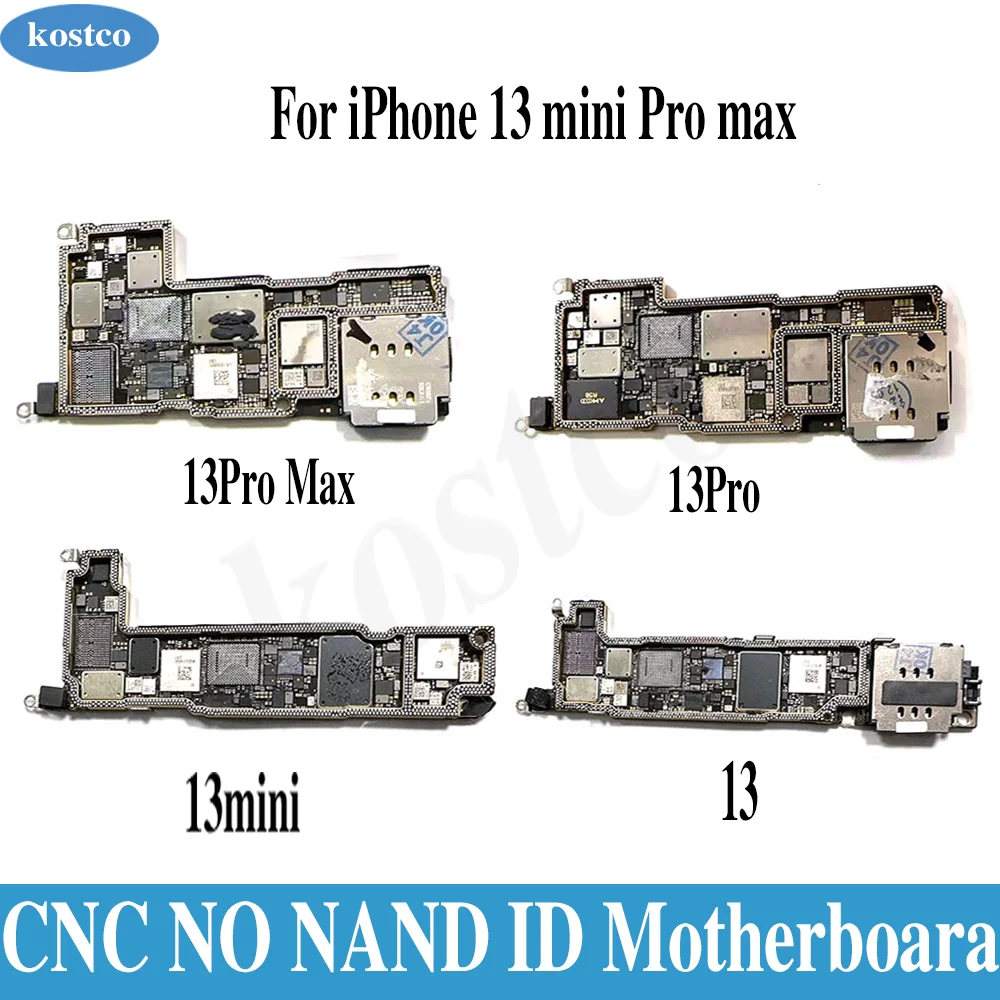Scheda Madre Cnc Per Iphone 13 13Pro Pro Max Mini Versione Usa E Ue Con Banda Base Cpu Forata Nand Da 128Gb Per Upar & Down Board Swap