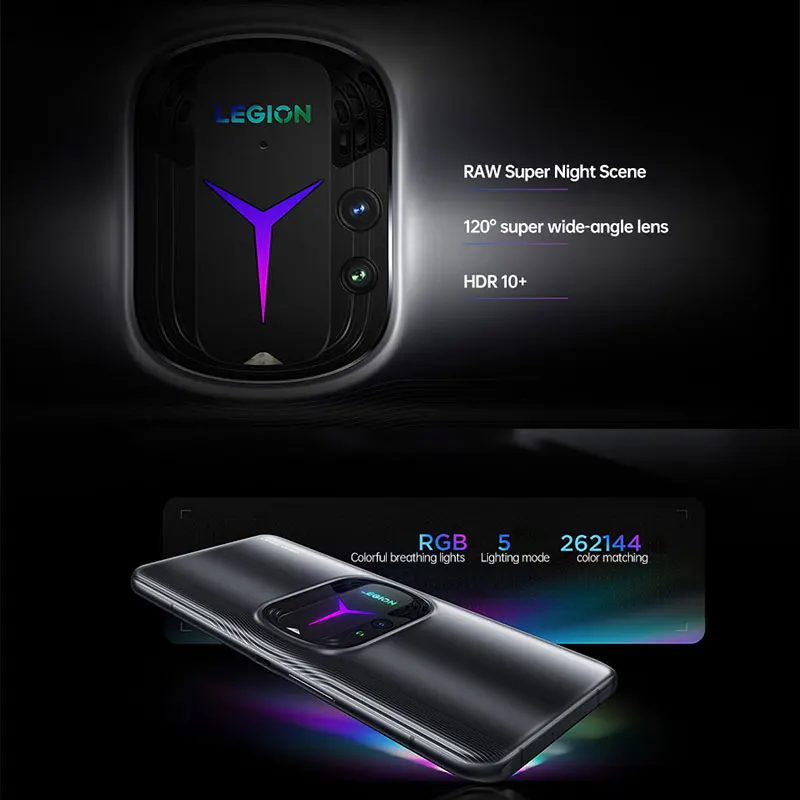 Lenovo - レノボ最強ゲーミングスマホ Lenovo Legion pro スナドラ865+ Lenovo Legion Pro 5G 6.65