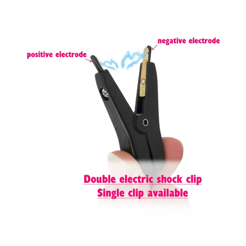 Electric Shock Anal Butt Plug BDSM Electric Stimulation Nipple Clamp Labia Clamp Prostate Massage Couple Sex Medical Themed Toy electro sex toys electric sex toys