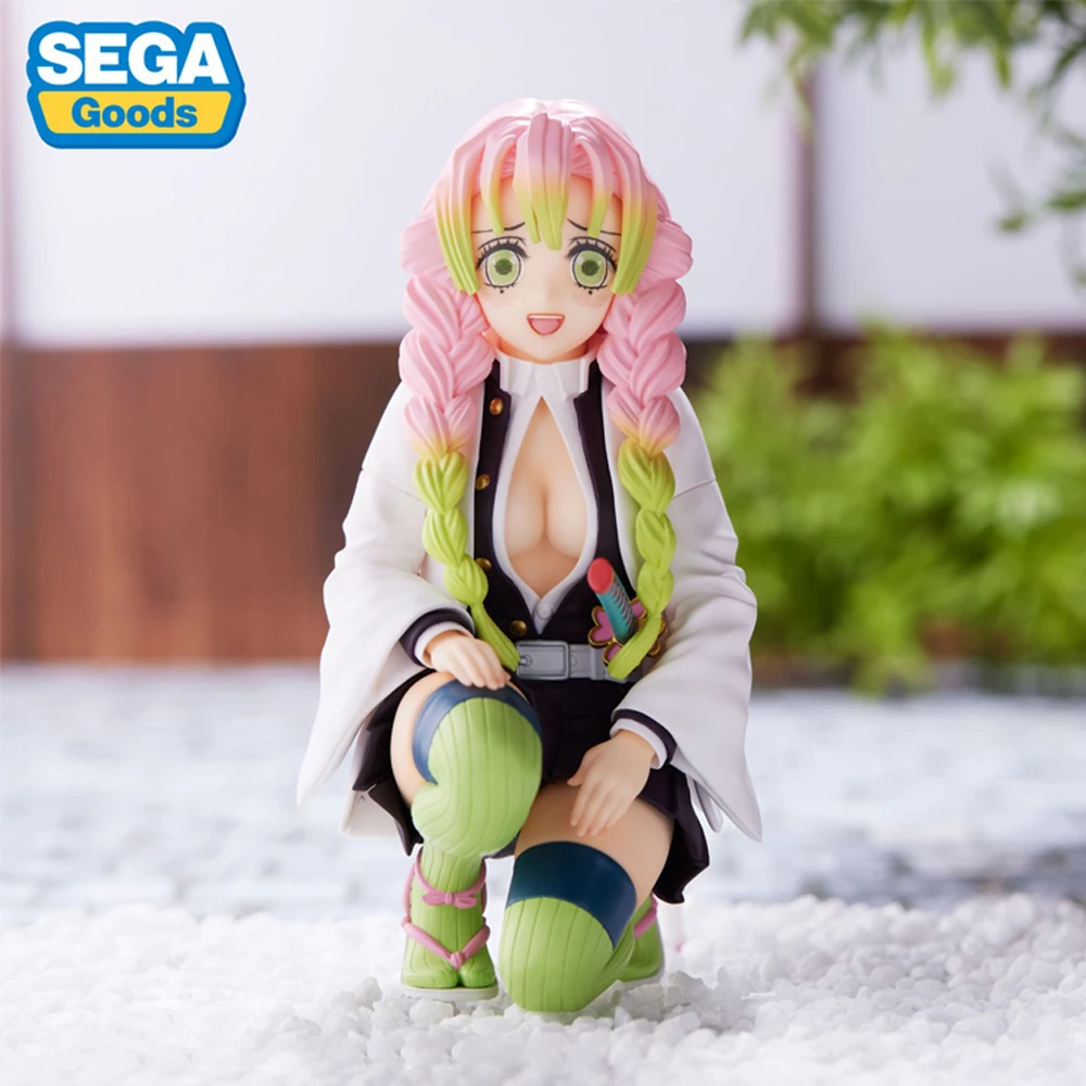 

In Stock Original Sega Demon Slayer Kanroji Mitsuri Pvc 11Cm Anime Figures Collectible Model Toy Dolls Ornaments Festival Gift
