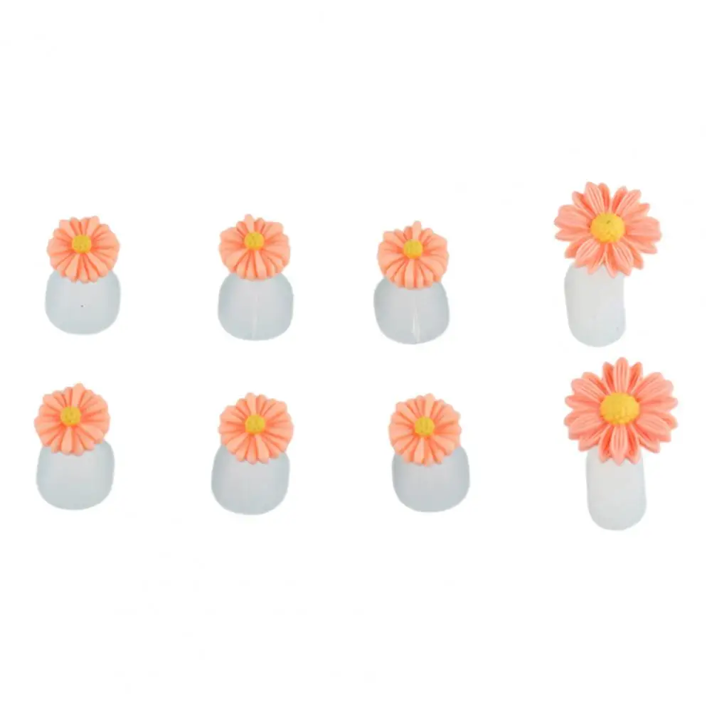 Easy to Use 8Pcs Small DIY Nail Toe Separator Stable Base Toe Splitter Sweat-absorbent Manicure Tool